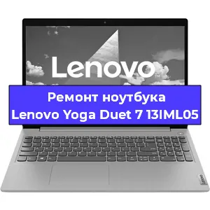 Чистка от пыли и замена термопасты на ноутбуке Lenovo Yoga Duet 7 13IML05 в Тюмени